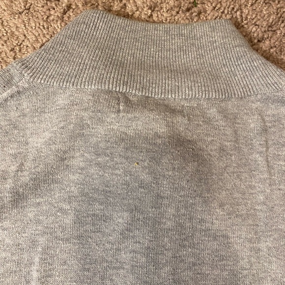 Nautica 1/4 Zip Dress Pullover Turtleneck Adult Mens Size 2XL XXL Gray Coat - Picture 8 of 9